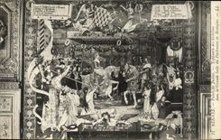 CPA Rennes Palais de Justice Tapisserie des Gobelins dans la grande salle du parlement de Bretagne