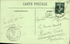 CPA Rennes Palais de Justice Tapisserie des Gobelins dans la grande salle du parlement de Bretagne