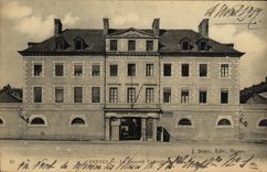 CPA Rennes La Caserne Colombier Militaria