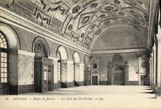 CPA Rennes Palais de Justcie La Salle des Pas Perdus