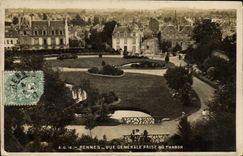 CPA Rennes Vue generale prise du Thabor