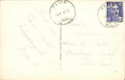 CPA Clion Sur Indre Chateau de l Isle Savary