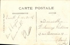 CPA Ecueille La Boutonniere