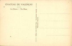 CPA Chateau de Valencay Les Douves