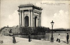 CPA Montpellier Le Chateau d Eau Promenade du Peyrou