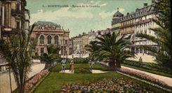 CPA Montpellier Square de la Comedie