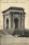 CPA Montpellier Promenade du Peyrou Le Chateau d Eau