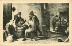CPA Musee de Montpellier Un Cabaret par Teniers 
