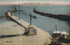 CPA Palavas les Flots La Jetee