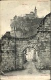 CPA Rocamadour Entree de la Grand Rue Le Chateau