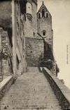 CPA Rocamadour Le Grand Escalier