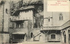 CPA Rocamadour Le parvis numero 1