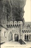 CPA Rocamadour Entree du Chemin de ronde