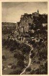 CPA Rocamadour Vue prise de la Route de l Hospitalet