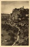 CPA Rocamadour Vue prise de la Route de l Hospitalet