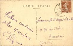 CPA Rocamadour vu de Roquefraiche