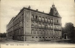 Banos la termal de Dax de la POSTAL de la VENDIMIA