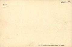 POSTAL Dax de la VENDIMIA