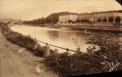 Establecimiento hidropatico de Dax de la POSTAL de la VENDIMIA de Baignots