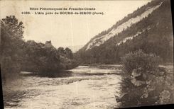 VINTAGE POSTCARD Picturesque Sites of Frank Count L Ain close to Borough of Sirod