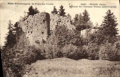 VINTAGE POSTCARD Sirod Ruins of the Unpleasant Castle