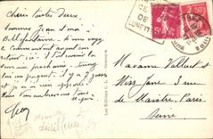 VINTAGE POSTCARD Bellefontaine View