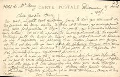 VINTAGE POSTCARD the Picturesque Jura Road of Gex to the Sickle the bored Rock