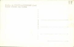 CPA Grottes de Baume Les Messieurs Couloir d entree des Grottes