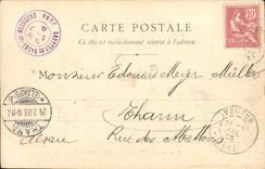 VINTAGE POSTCARD Surroundings of Lons the Beaume Salt maker the Valley