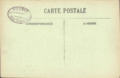 VINTAGE POSTCARD Surroundings Saline les Bains Nans under Sainte Anne Seen from of L Interior of the Source of Lizon