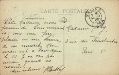 VINTAGE POSTCARD Surroundings Saline les Bains Nans under Sainte Anne the Cave of the Source of Lison