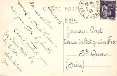 VINTAGE POSTCARD Saline les Bains View 2 Forts