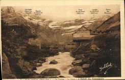 CPA Gavarnie Le cirque Le Gave L hotel de Vignemale