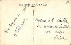 VINTAGE POSTCARD the Canal Charles Quint Pares