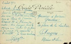 VINTAGE POSTCARD Bank De Gier the Valley D Egarande the Bridge D Arcole