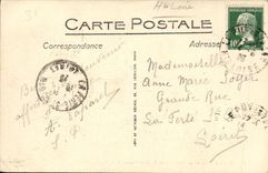 VINTAGE POSTCARD Puy the Cathedral the Rocks Crow and Switches