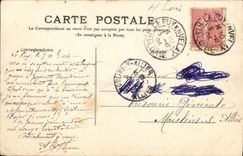 VINTAGE POSTCARD Puy the Museum Swans