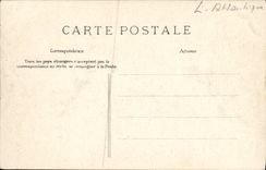 POSTAL Clisson de la VENDIMIA las ruinas del castillo de la subsistencia