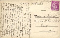 POSTAL Saint Brevin de la VENDIMIA que los pinos dimensionan y playa hacia el amor de las dunas D