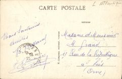 Pinos santos de Brevin de la POSTAL de la VENDIMIA el castillo de la duquesa Anne