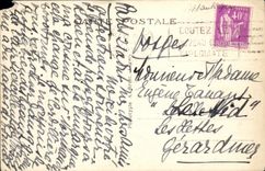 VINTAGE POSTCARD La Baule Pines the Round not of L entered of the park of Dryades