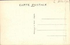 VINTAGE POSTCARD La Baule on Sea View of the Beach In the distance the point of Pornichet