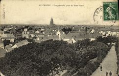 VINTAGE POSTCARD Croisic View Taken of the Mount Spirit