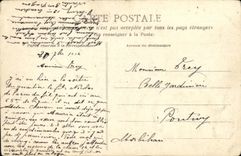 POSTAL Nantes de la VENDIMIA una esquina del jardin botanico