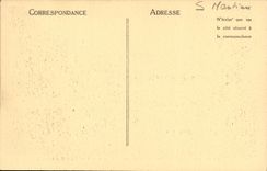 VINTAGE POSTCARD Zoological gardens De Cleres View Zoo