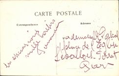 VINTAGE POSTCARD Rouen Garden of Palate Principal Frontage