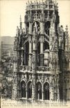 VINTAGE POSTCARD Rouen Cathedral Tower of butter Detail of the top