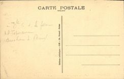 VINTAGE POSTCARD glorious the necropoles Cemetery the Wood of the Militaria Well