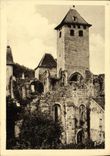 VINTAGE POSTCARD Marcilhac Bell tower and ruins of L abbey church