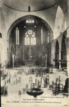VINTAGE POSTCARD Interior Cahors of the Cathedral